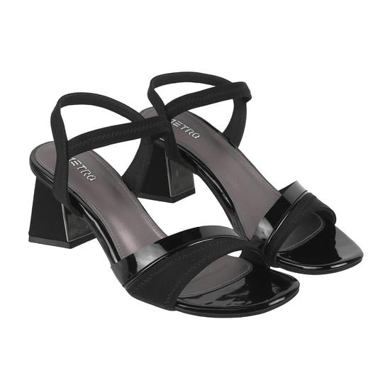 Women Black Casual Sandals