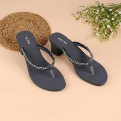 Women Blue Casual Slip Ons