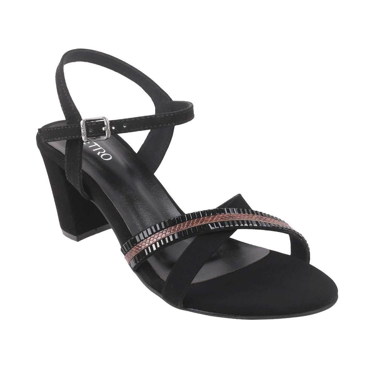 Buy Girls Black Casual Sandals Online | SKU: 57-75-11-31-Metro Shoes