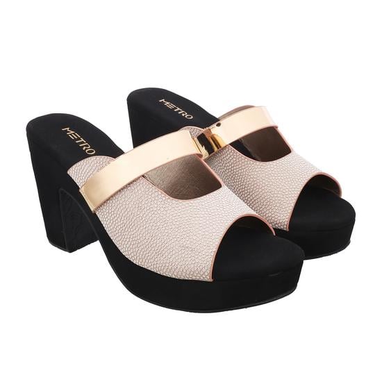 Women Beige Casual Slip Ons