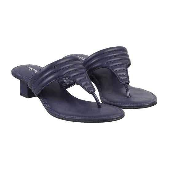 Women Blue Casual Slippers