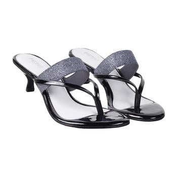 Metro Women Black Casual Slip Ons(SKU: 40-2498-11-36)