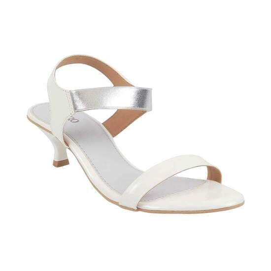 Women White Casual Sandals