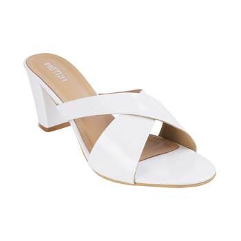 ladies white casual sandals