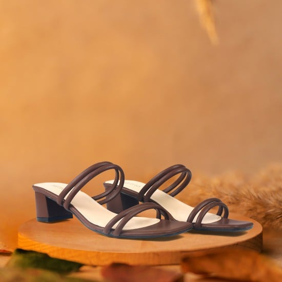 Women Brown Casual Slip Ons