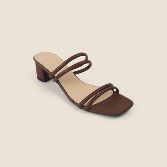 Women Brown Casual Slip Ons