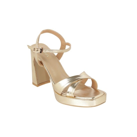 Women Gold Party Sandals