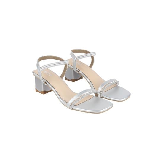 Women Silver Casual Sandals