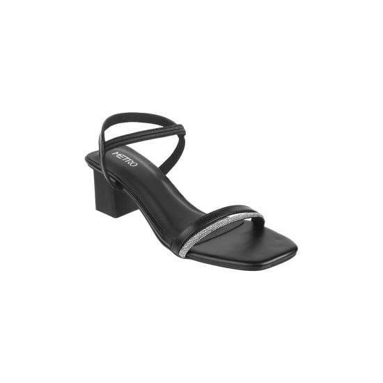 Women Black Casual Sandals