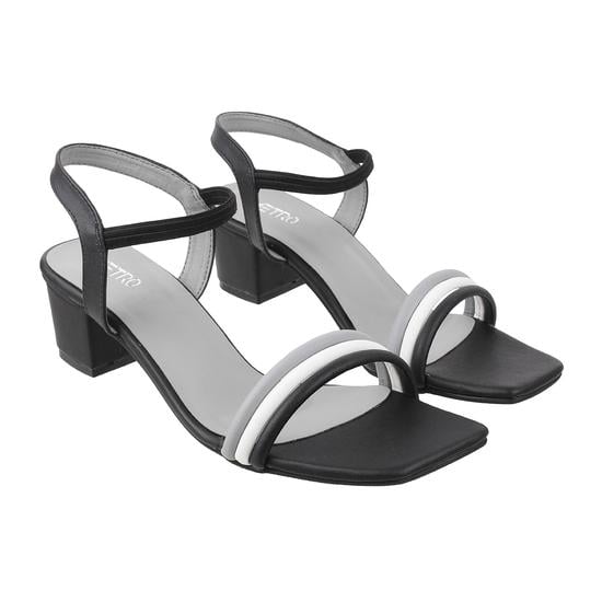 Women Black Casual Sandals