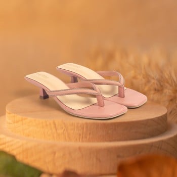 Metro Women Peach Casual Slip Ons(SKU: 40-375-80-36)