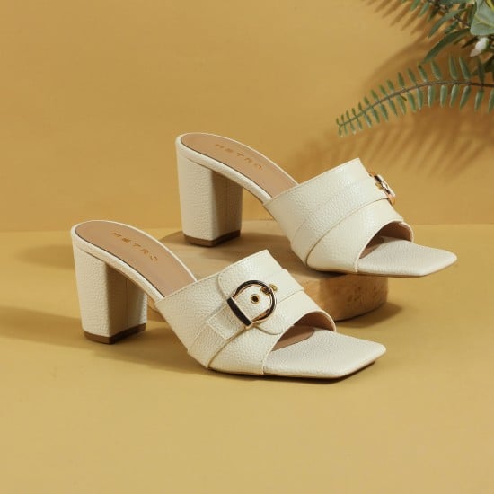 Women Beige Casual Slip Ons