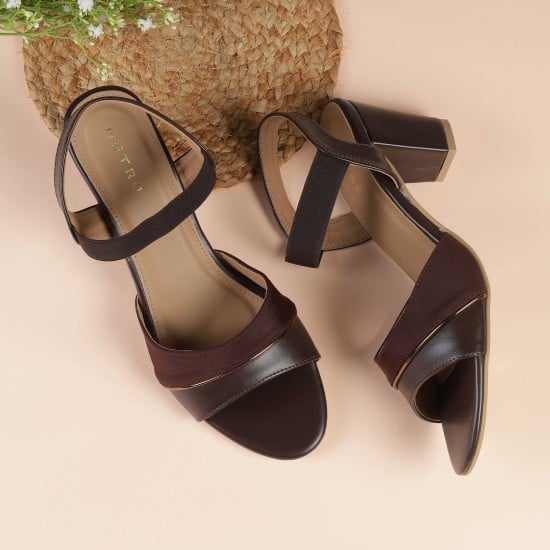 Women Brown Casual Sandals