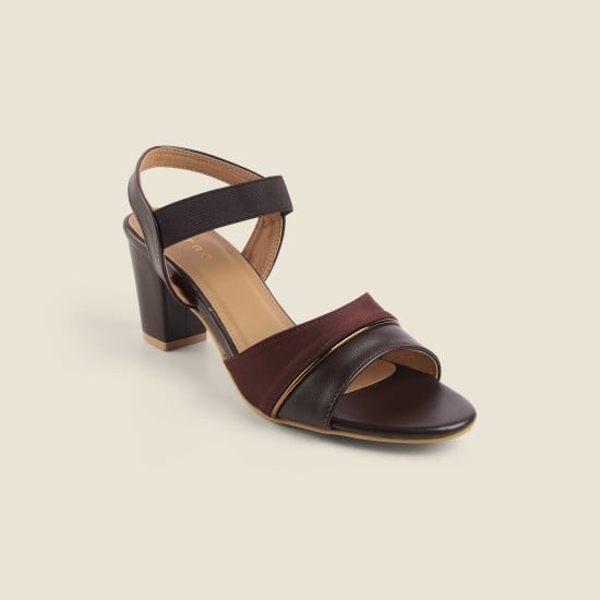Women Brown Casual Sandals