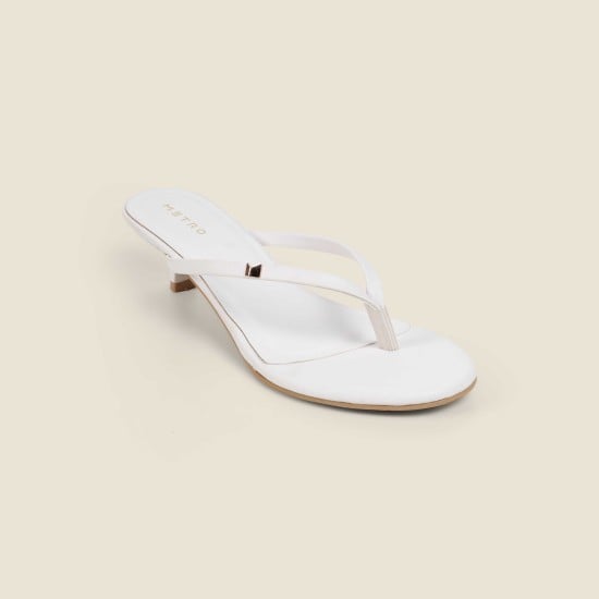 Women White Casual Slip Ons