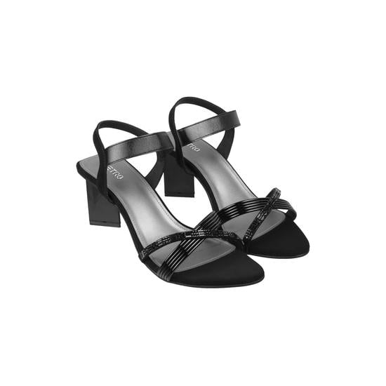 Women Black Casual Sandals