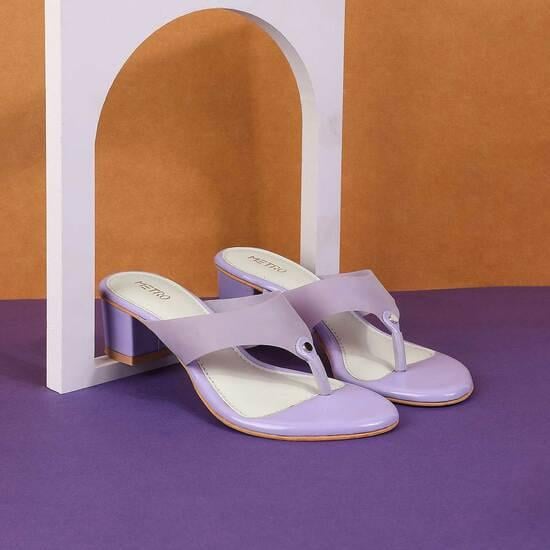 Women Purple Casual Sandals