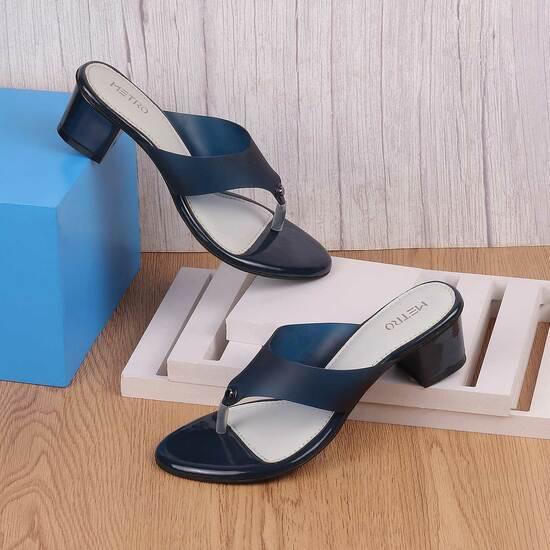 Women Blue Casual Sandals