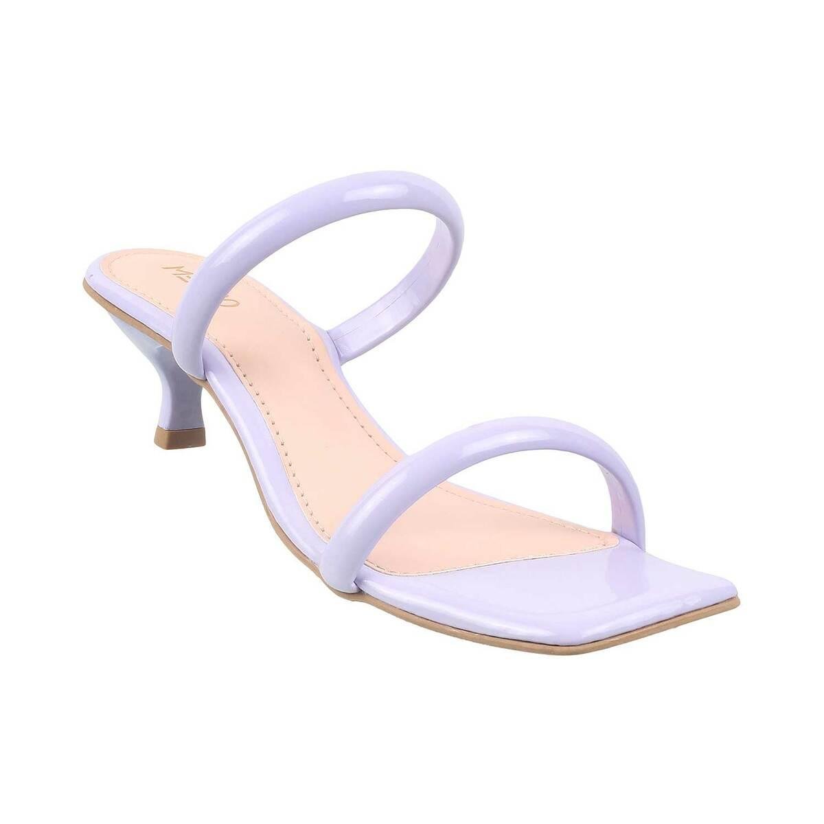 Phase Eight Womens Heels | Caitlin Asymmetric Sandal Violet ~ Erlandoeril