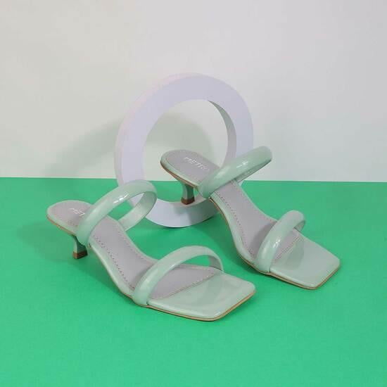 Women Green Casual Sandals