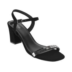 Women Black Party Sandals