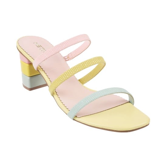 Women Peach Casual Slip Ons