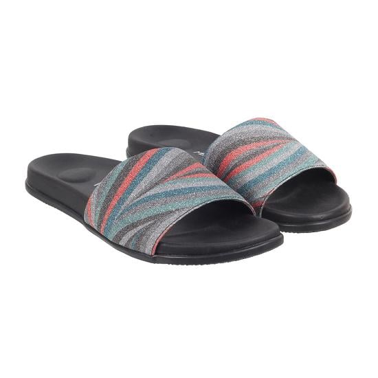 Women Grey Casual Slippers