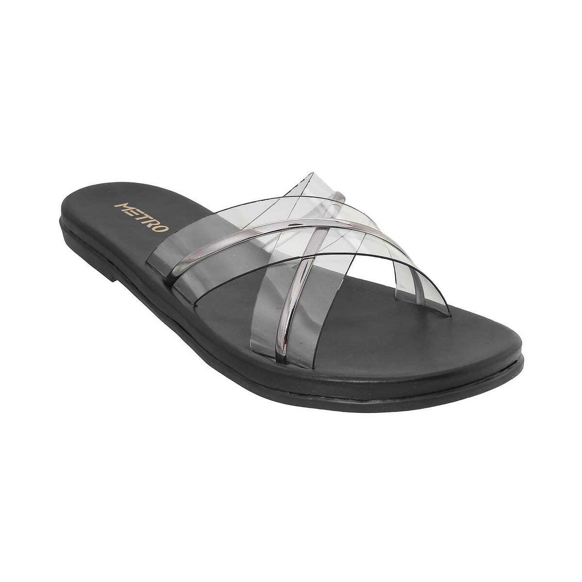 Buy Women Blue Casual Sandals Online | SKU: 33-1437-45-36-Metro Shoes