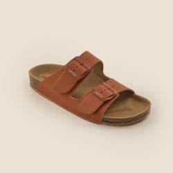 Women Tan Casual Slip Ons