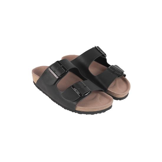 Women Black Casual Slippers