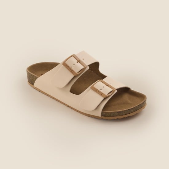 Women Beige Casual Slip Ons