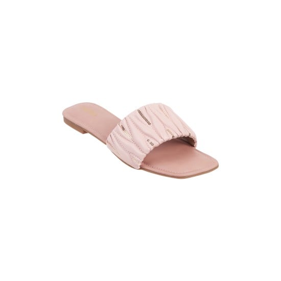 Women Pink Casual Slip Ons