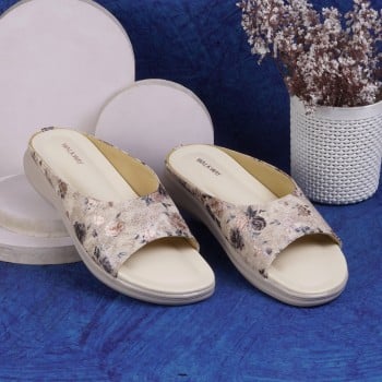 Walkway Women Beige Casual Slip Ons(SKU: 41-262-20-37)