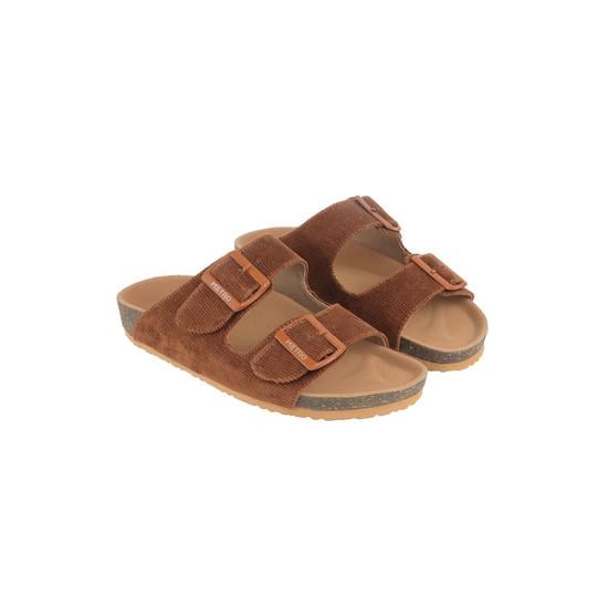 Women Tan Casual Slides