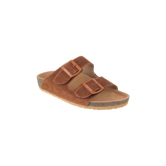 Women Tan Casual Slides