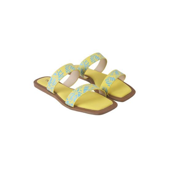 Women Yellow Casual Slip Ons