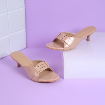 Walkway Women Beige Casual Slip Ons(SKU: 41-341-20-37)