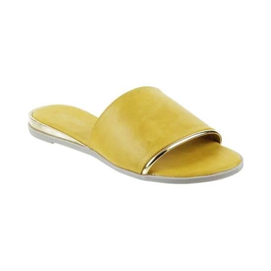 Women Yellow Casual Slides
