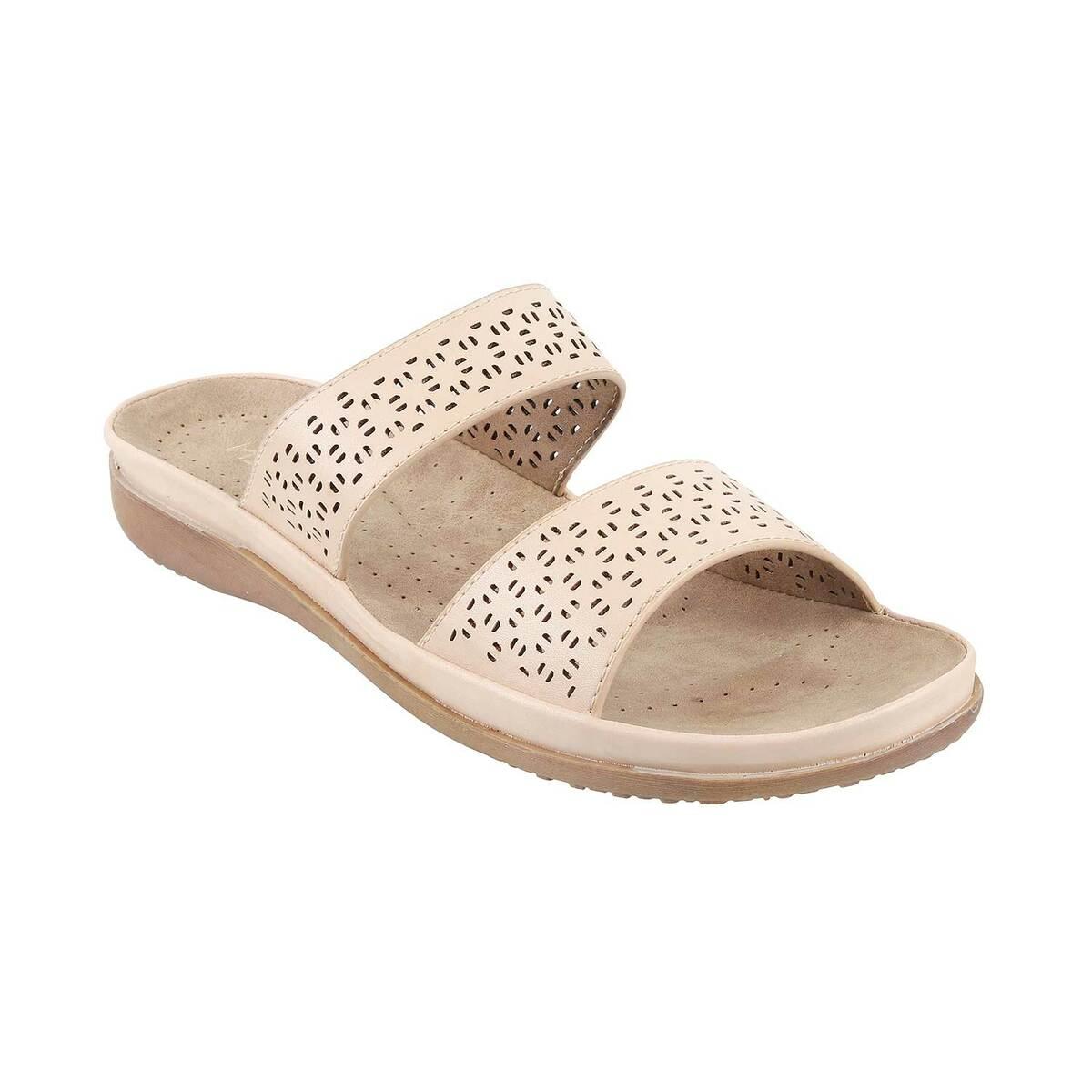 metro beige sandals