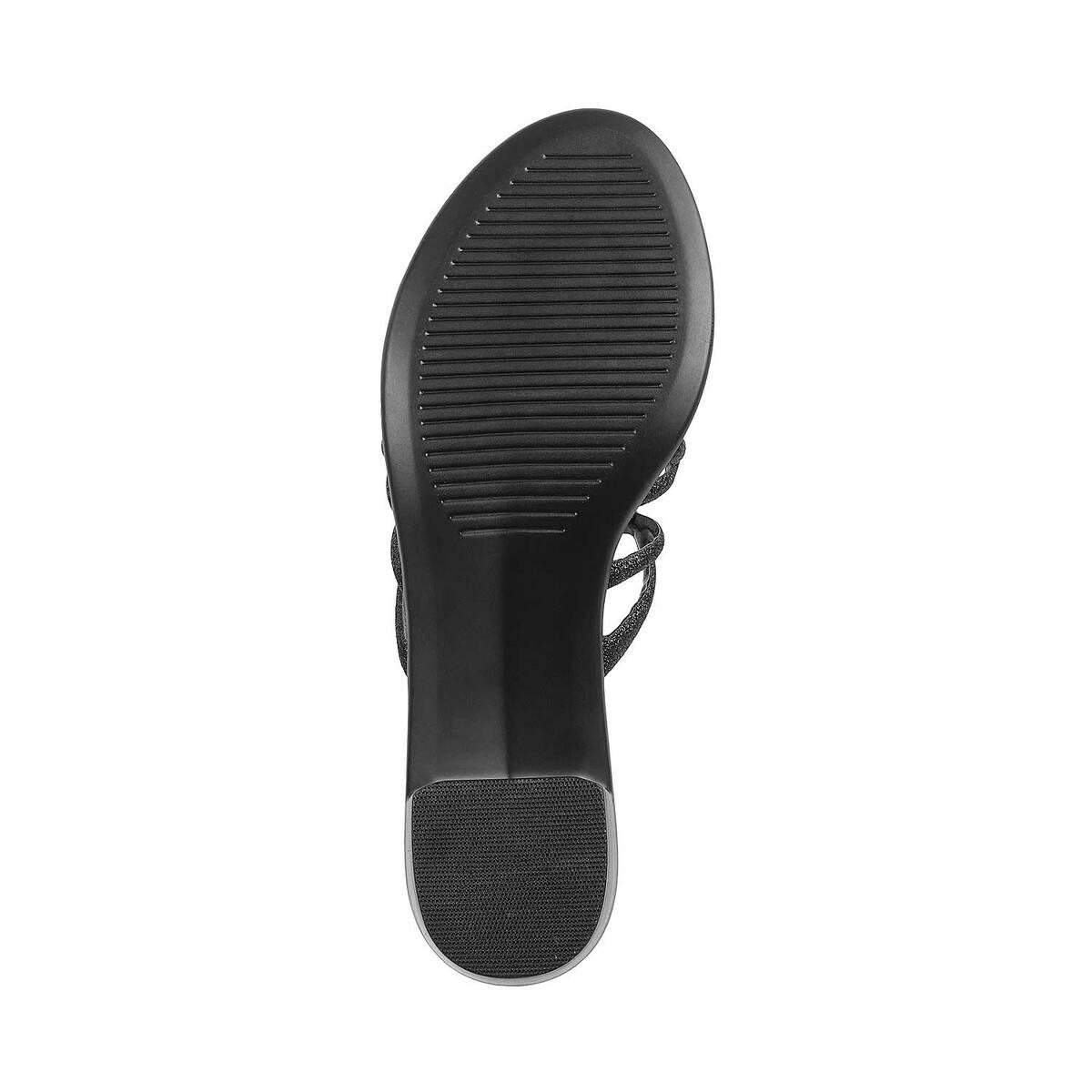 Buy Metro Women Black Casual Slides Online | SKU: 41-3757-11-36 - Metro ...