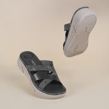 Metro Women Grey Casual Slip Ons(SKU: 41-376-14-38)