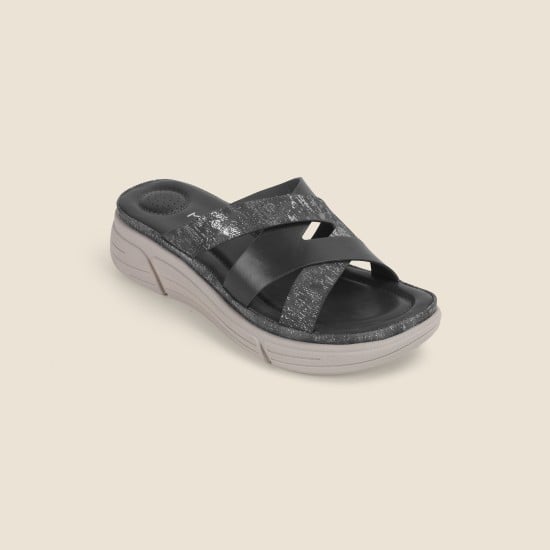 Women Grey Casual Slip Ons