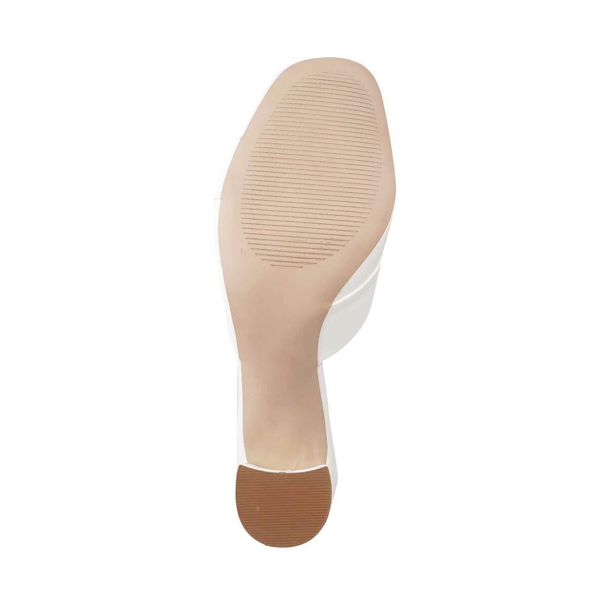 Buy Women White Casual Slides Online | SKU: 41-3834-16-34-Metro Shoes