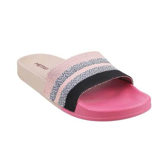 Burberry Peach Rubber Slippers in Pink Womens Shoes Flats and flat shoes Slippers 