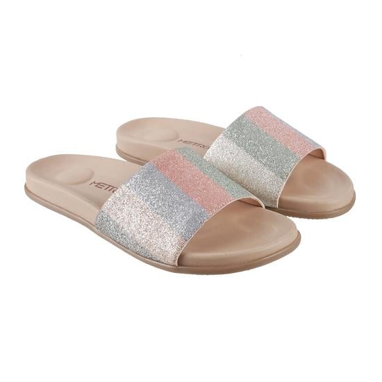 Women Beige Casual Slip Ons