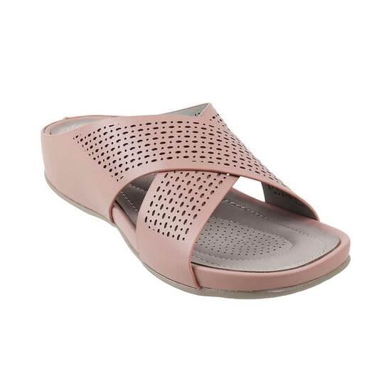 Women Pink Casual Slip Ons