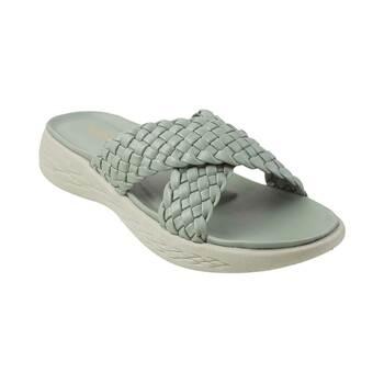 Mochi Light-Green Casual Slip Ons