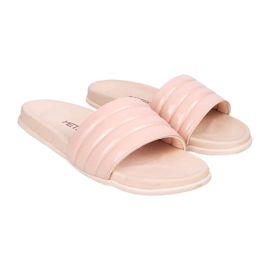 Women Pink Casual Slippers
