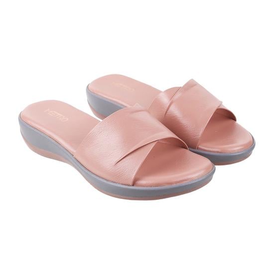 Women Pink Casual Slip Ons