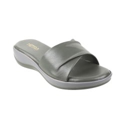 Women Grey Casual Slip Ons